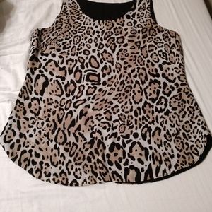 Chico's Leopard Print Tank Reversible